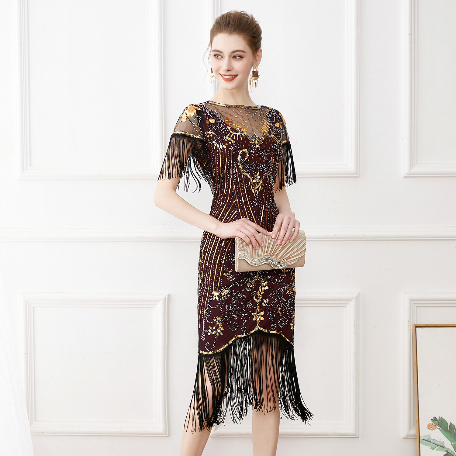 1920s Cosplay Costume Flapper  - Women'S Fashion Of The 1920S recension och pris