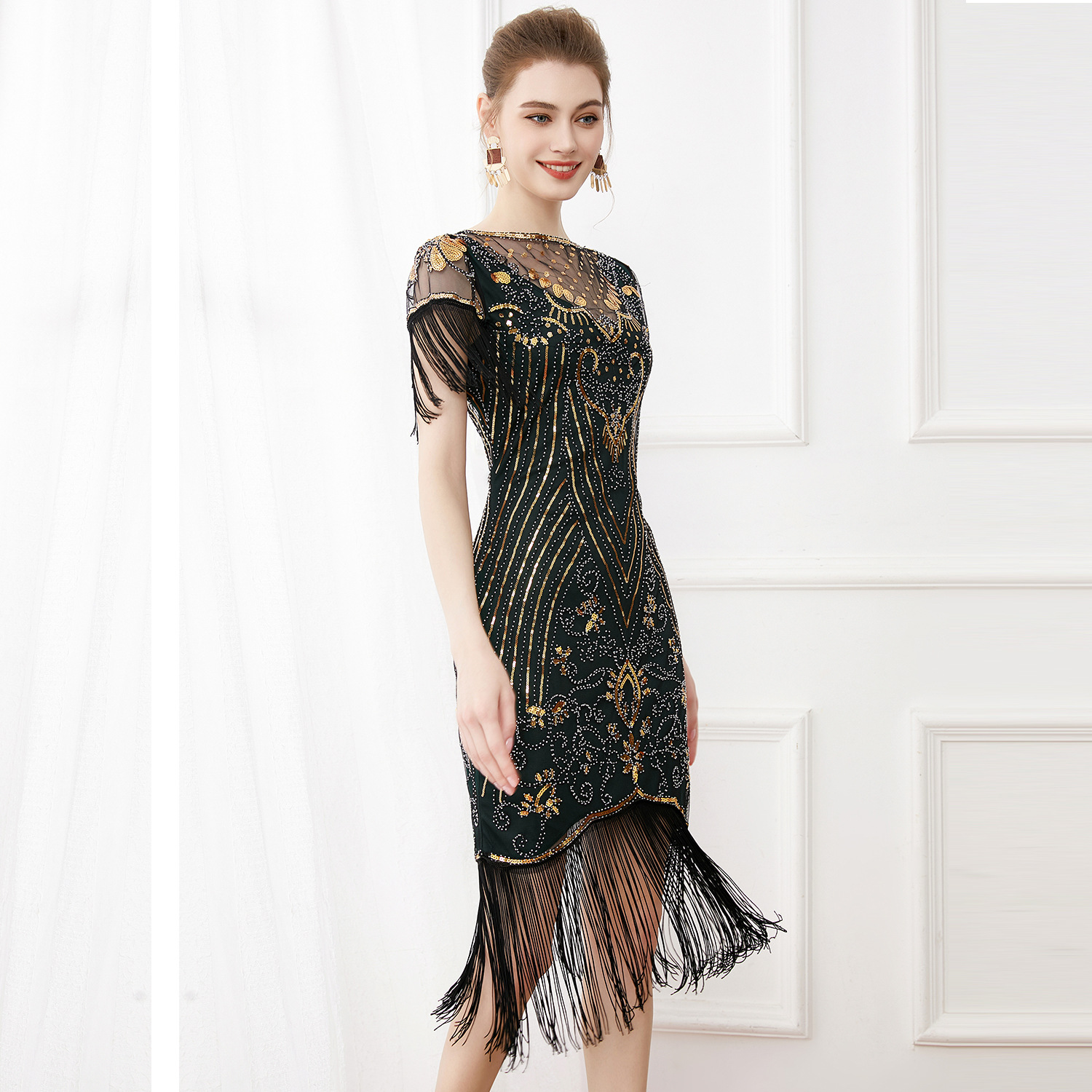 1920s Cosplay Costume Flapper  - Women'S Fashion Of The 1920S recension och pris