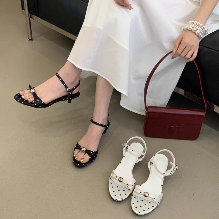 Korean Version Bowknot Polka D - Women Fashion Korean recension och pris