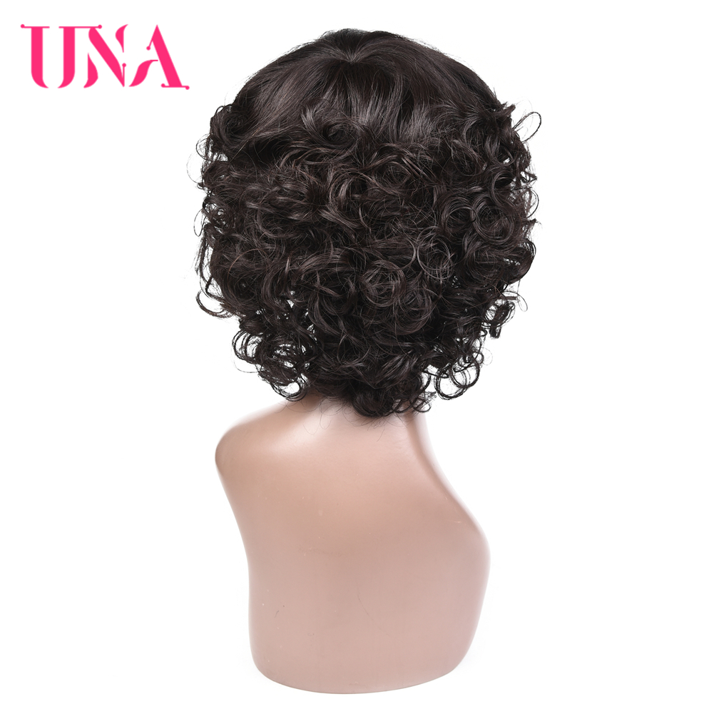 UNA Fashion Short Curly Human  - Women Fashion Malaysia recension och pris