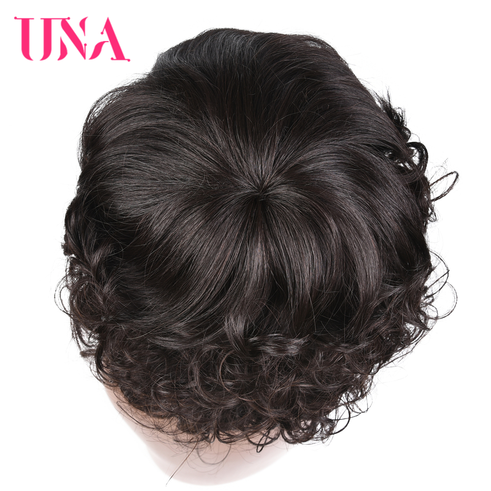 UNA Fashion Short Curly Human  - Women Fashion Malaysia recension och pris
