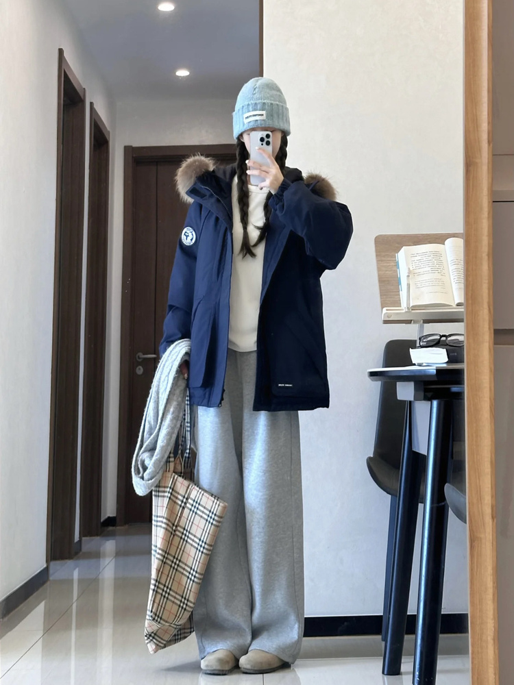 Parkas Real Fur Womens Autumn  - Women'S Real Y2K Fashion recension och pris