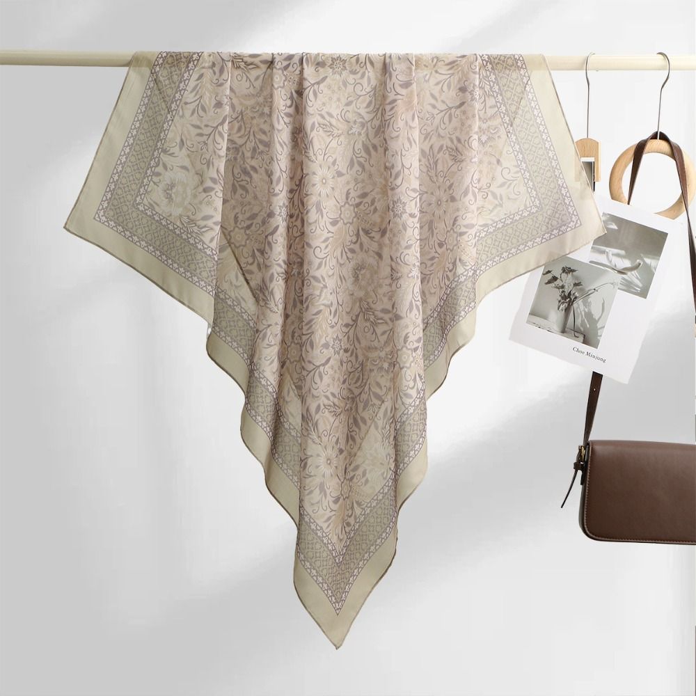 Stylish Square Shape Floral Pr - Women Fashion Malaysia recension och pris