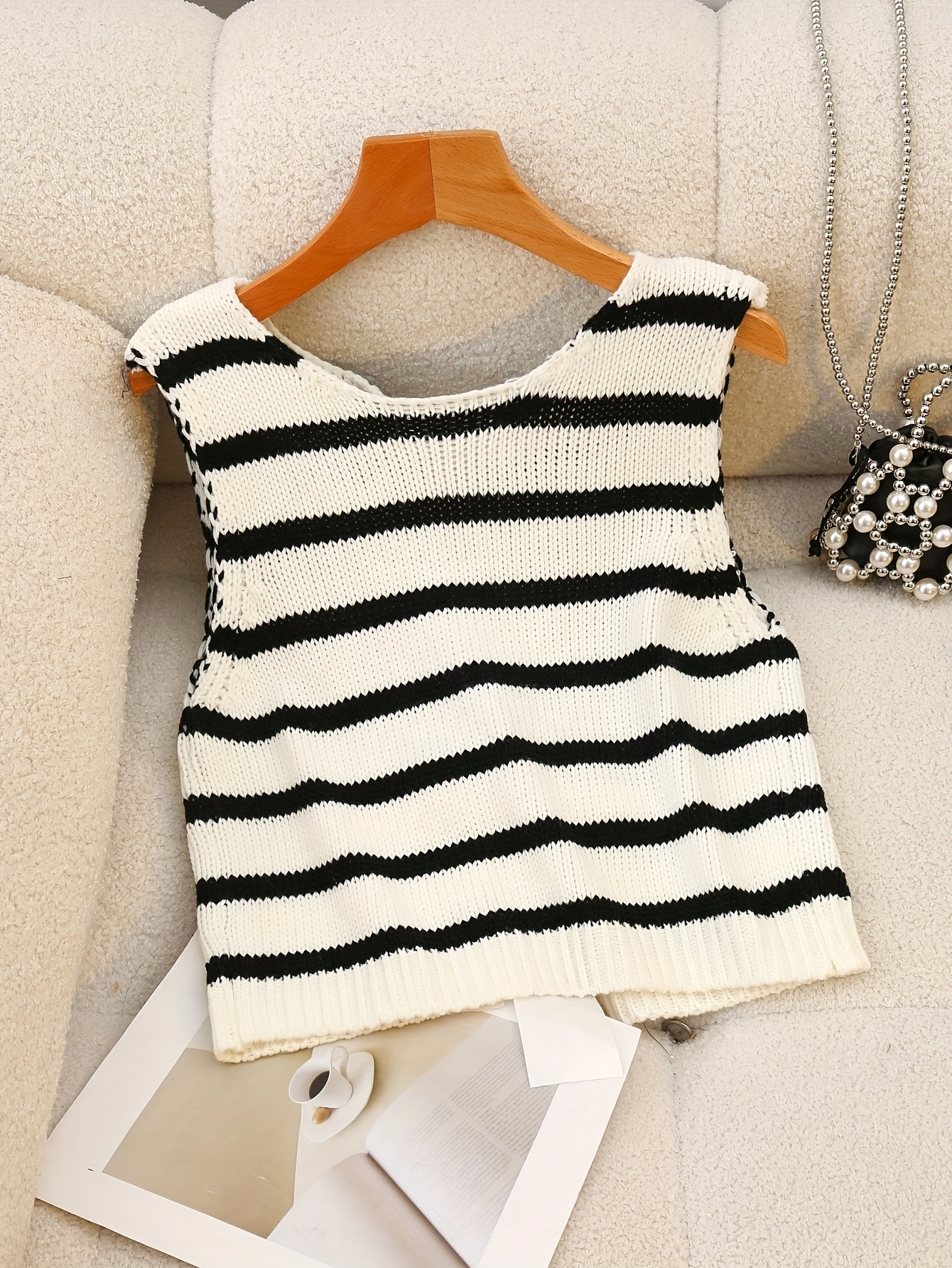 Women's plus size knitted vest - Women Fashion Vest recension och pris