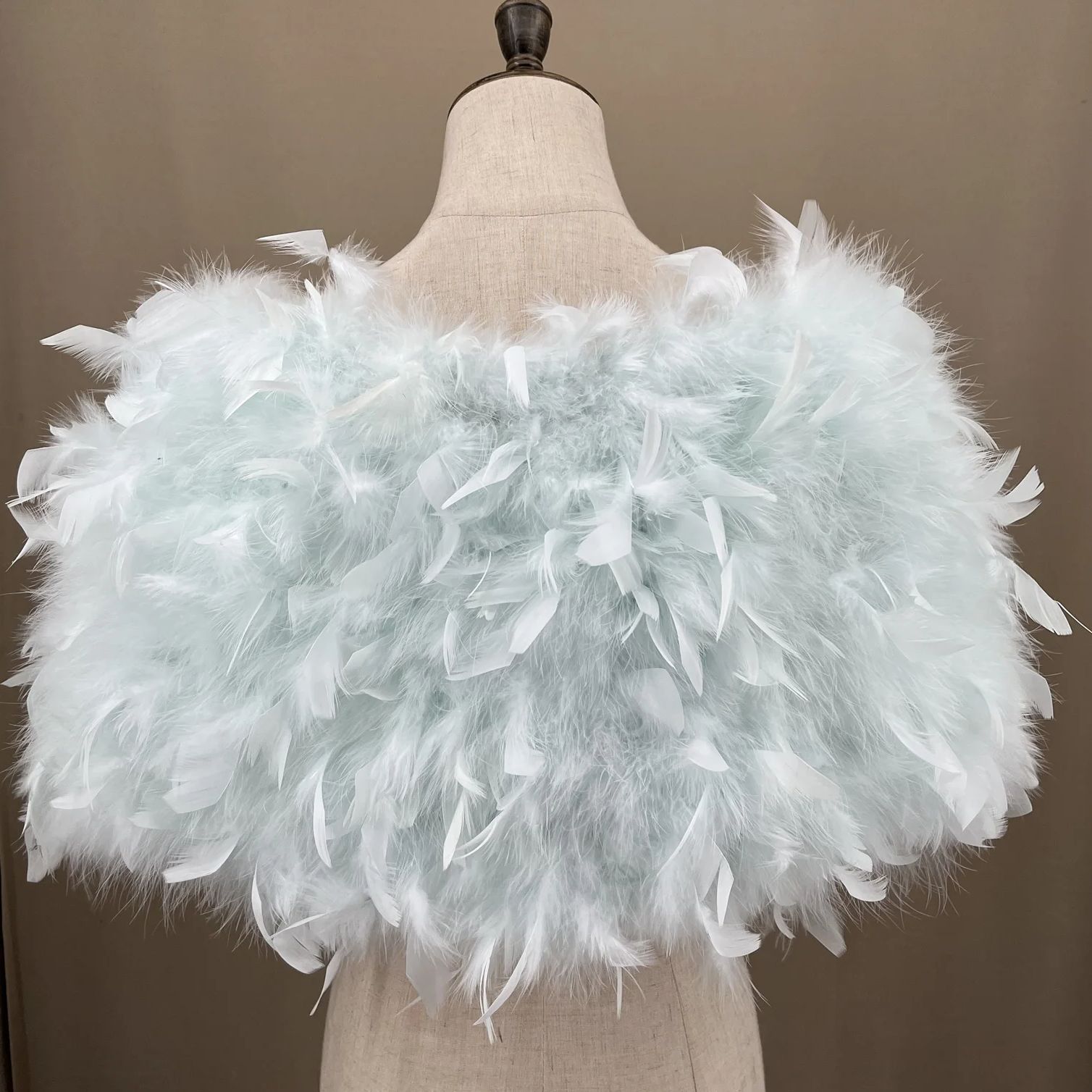 Real Turkey Feather Shawl with - Turkey Women Fashion recension och pris